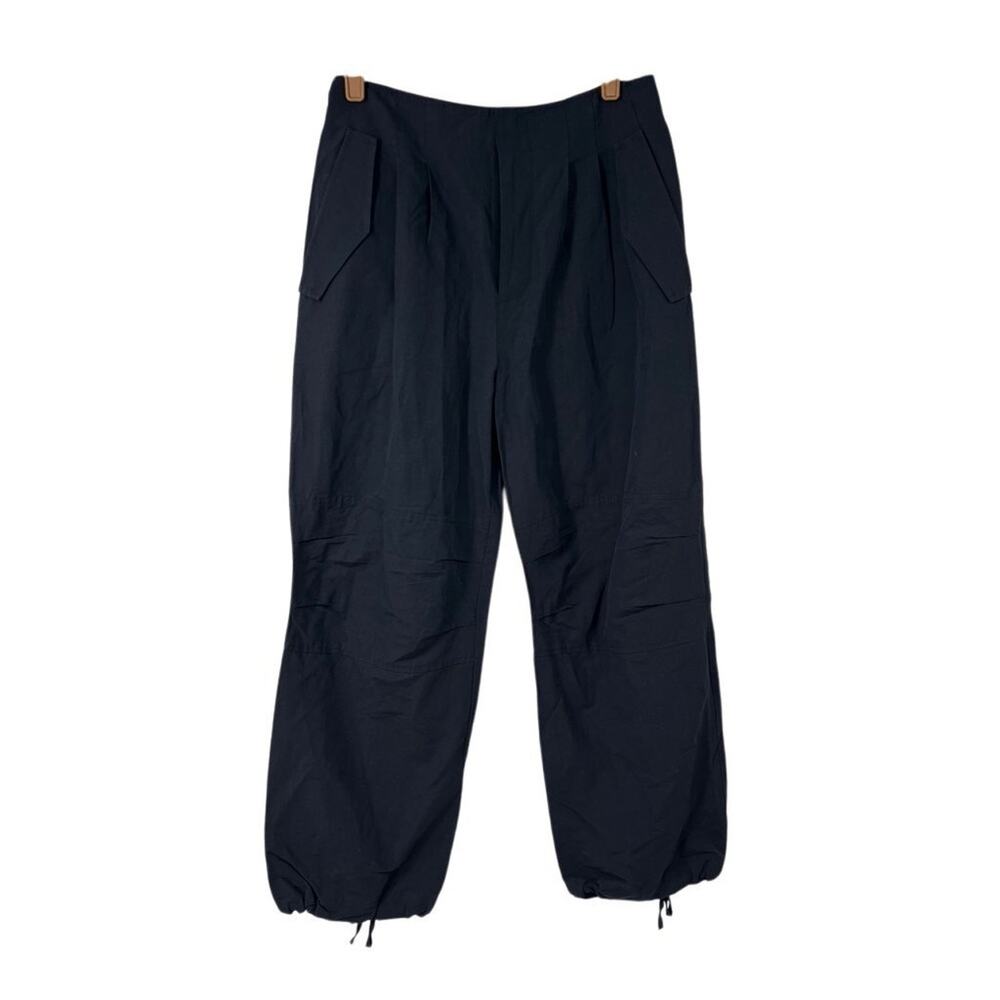 Ulla Johnson Fedora Pants‎ Midnight Blue Womens 6 NWT Silk Blend Coastal Chic